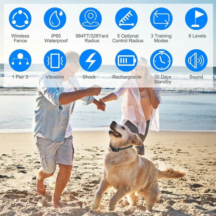 FidoFence Pro Wireless Dog Fence System with Waterproof Training Collar - Image 6