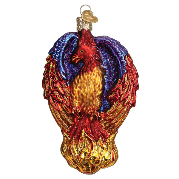 Fiery Phoenix Ornament - Image 3