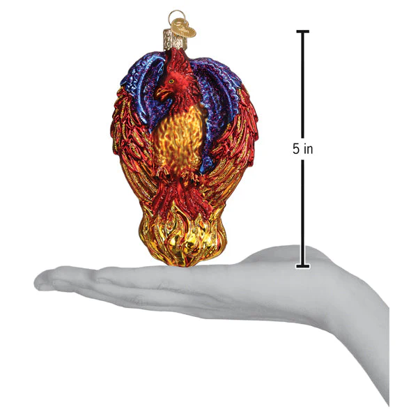 Fiery Phoenix Ornament - Image 6