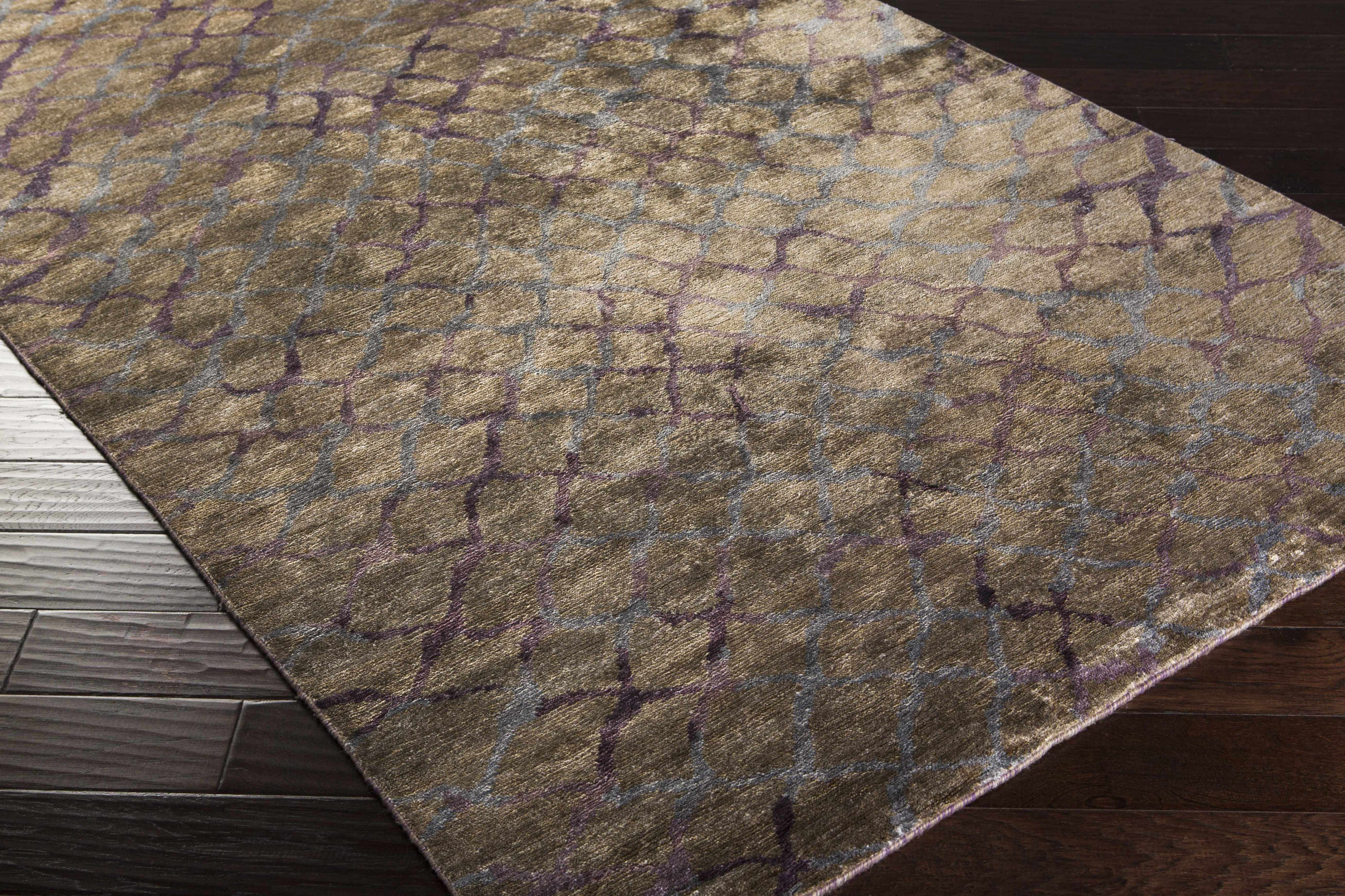 Filbert Premium Viscose Area Carpet - Clearance - Image 2