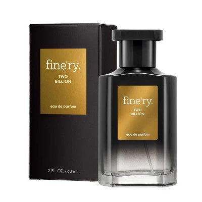 fine'ry. Men's Eau De Travel Size Cologne Two Billion 2 fl oz - Imperfect Box - Image 2