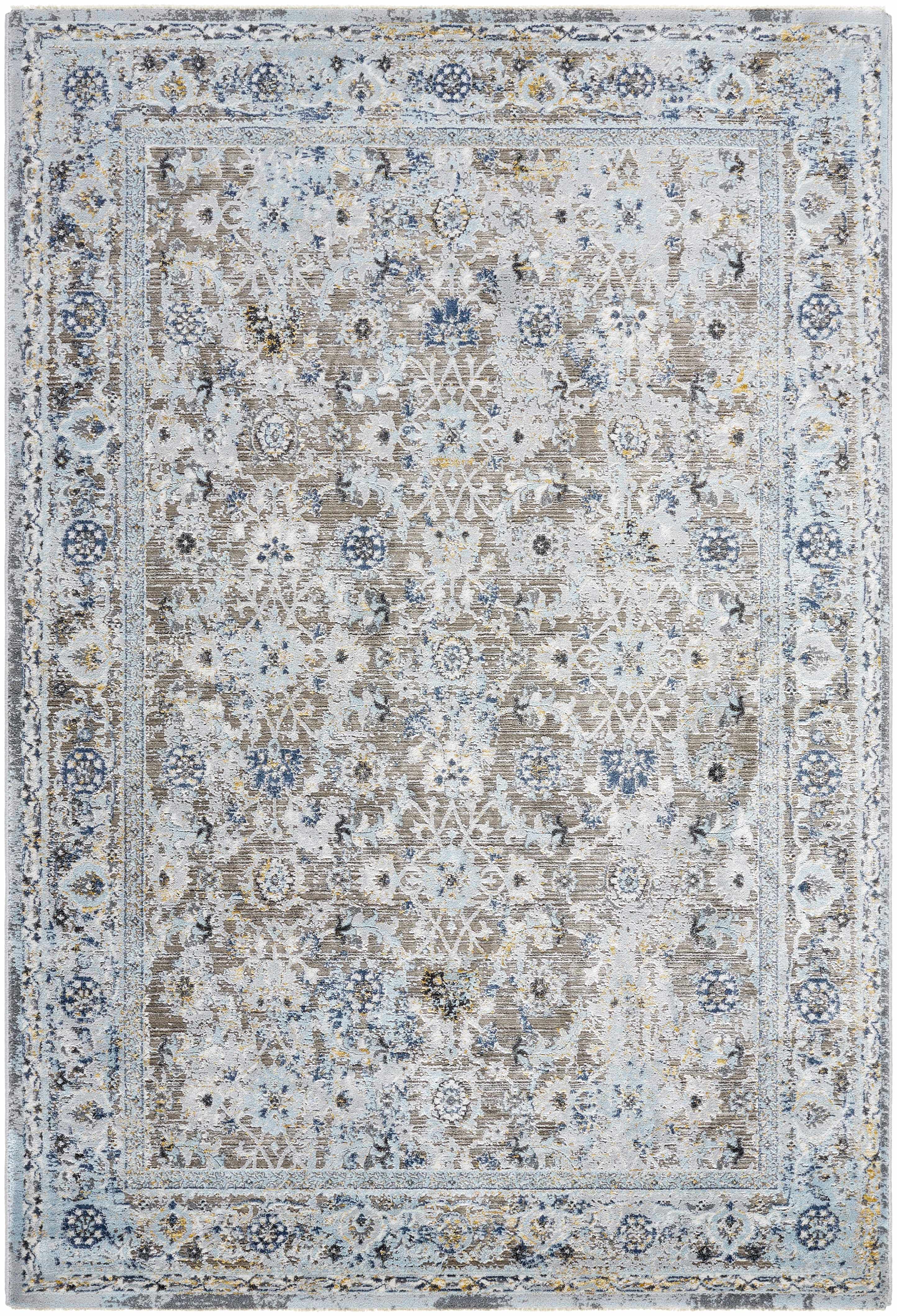 Finn Blue & Brown Area Rug - Clearance - Image 4