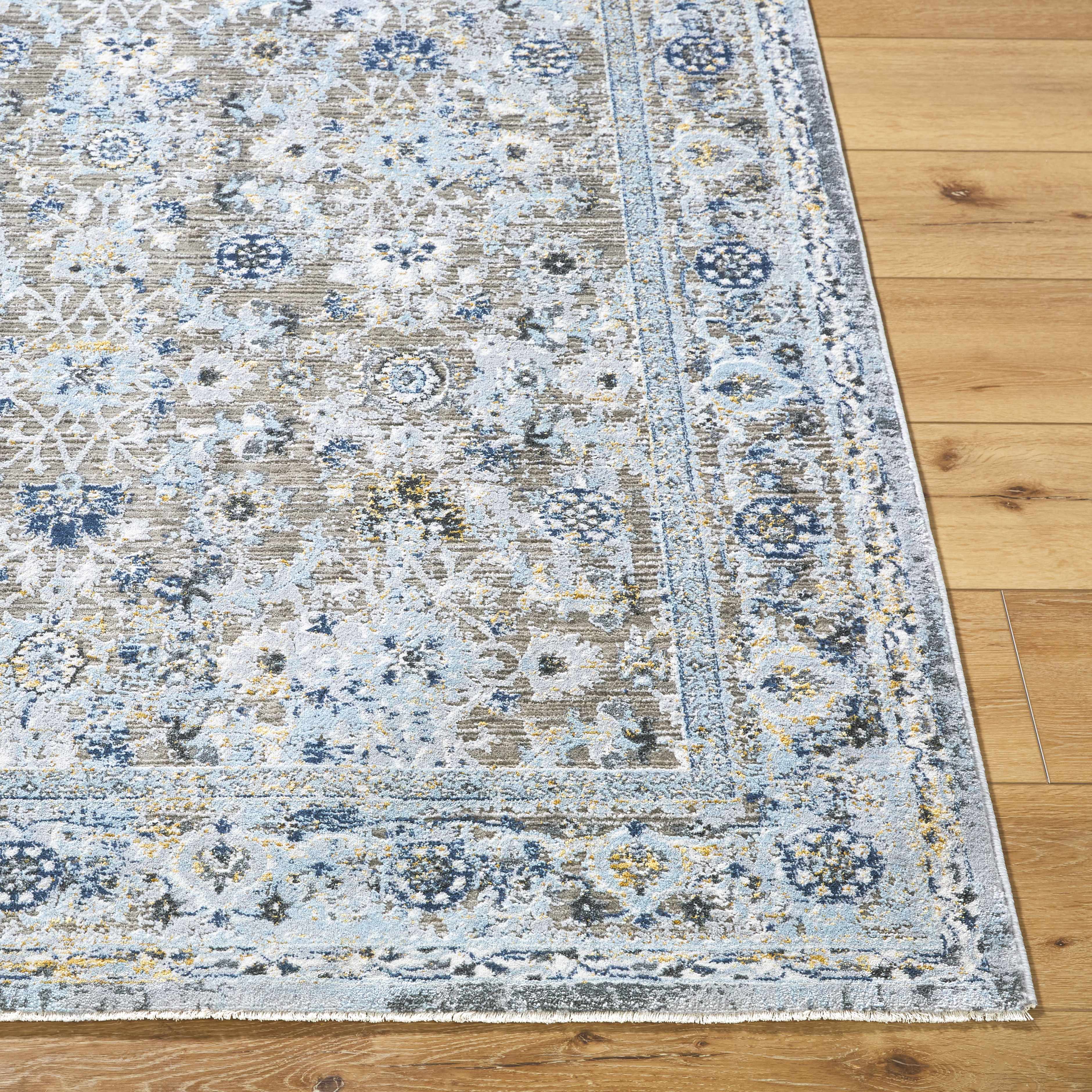 Finn Blue & Brown Area Rug - Clearance - Image 5
