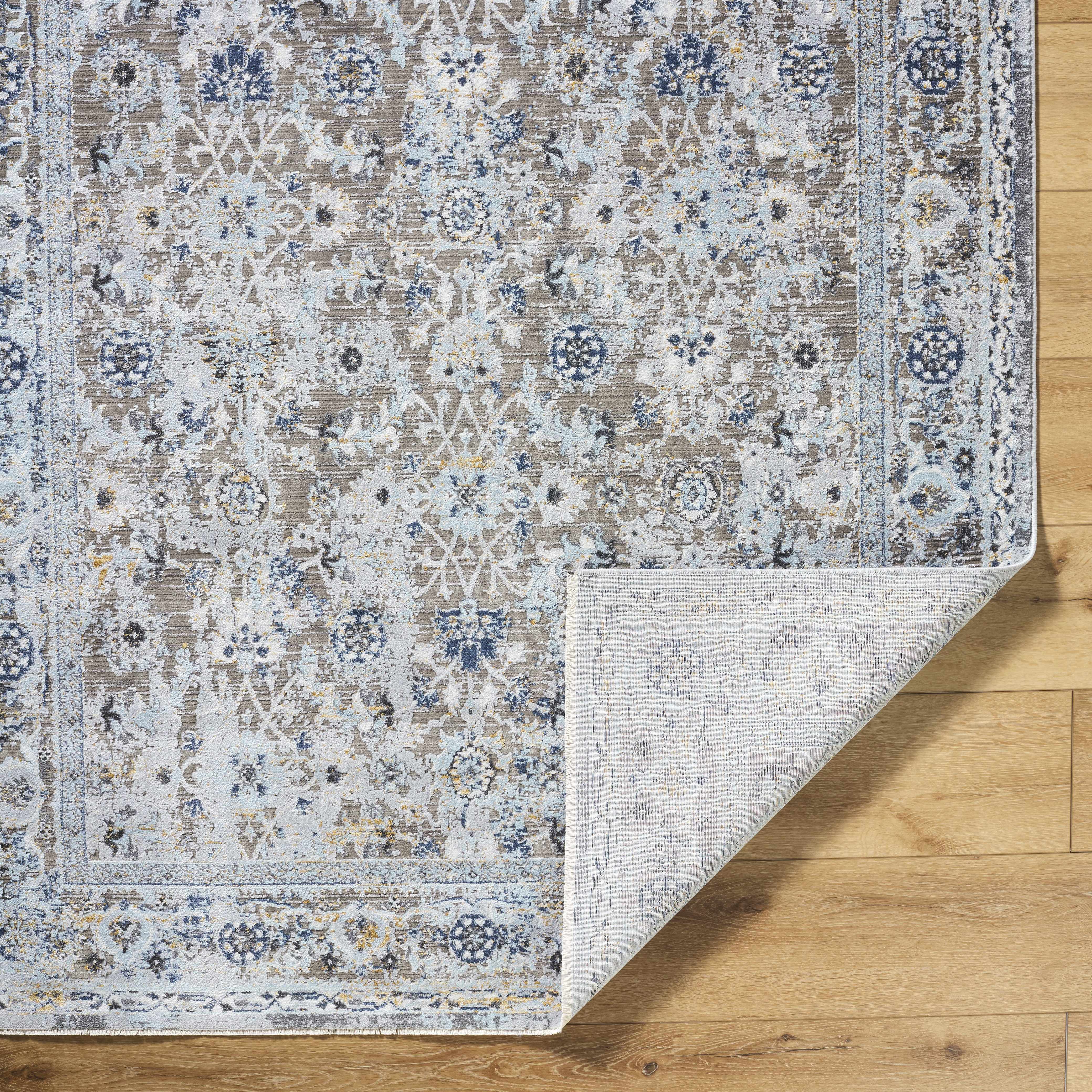 Finn Blue & Brown Area Rug - Clearance - Image 7