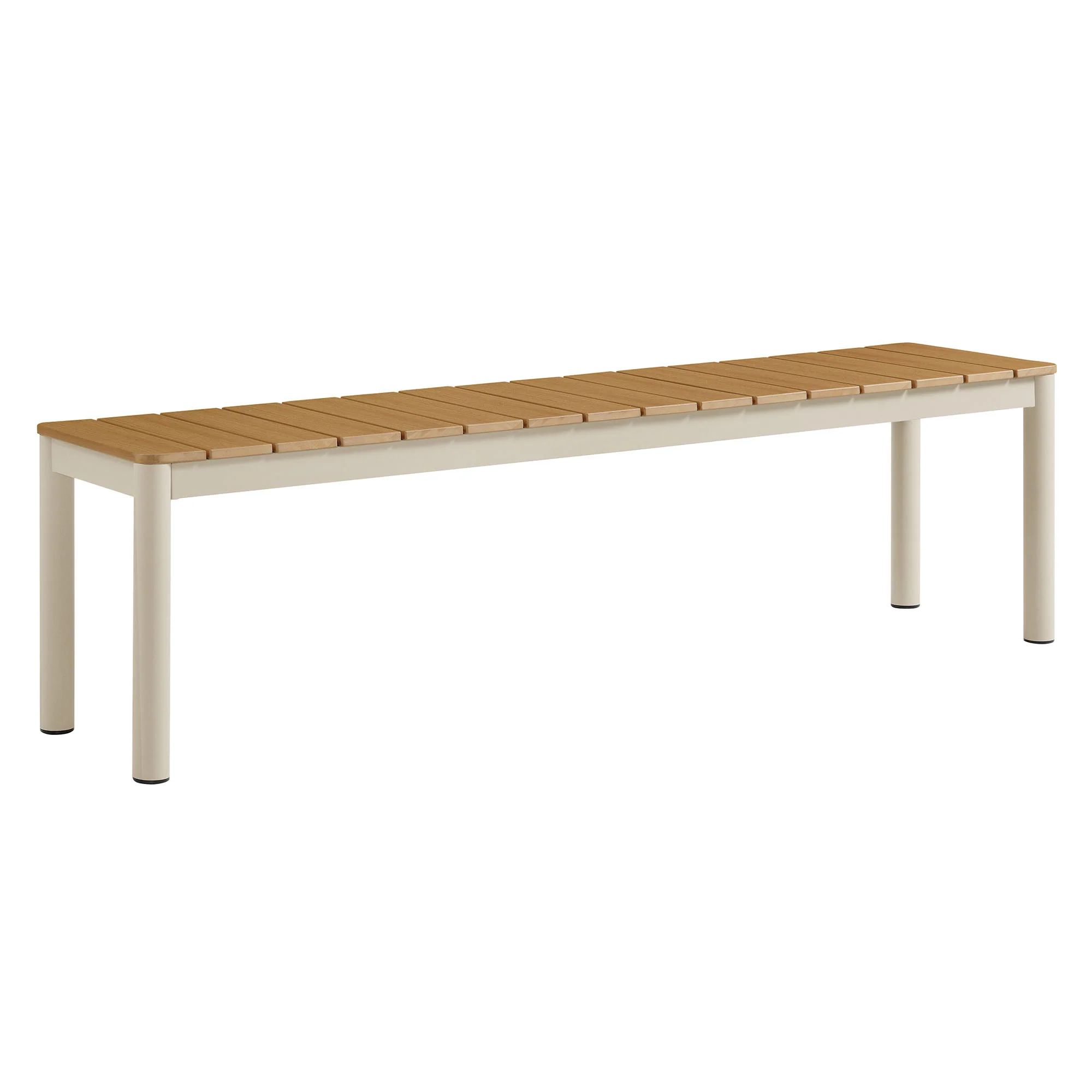Finn Outdoor Patio Aluminum Bench Set of 2 by Modway - Image 6