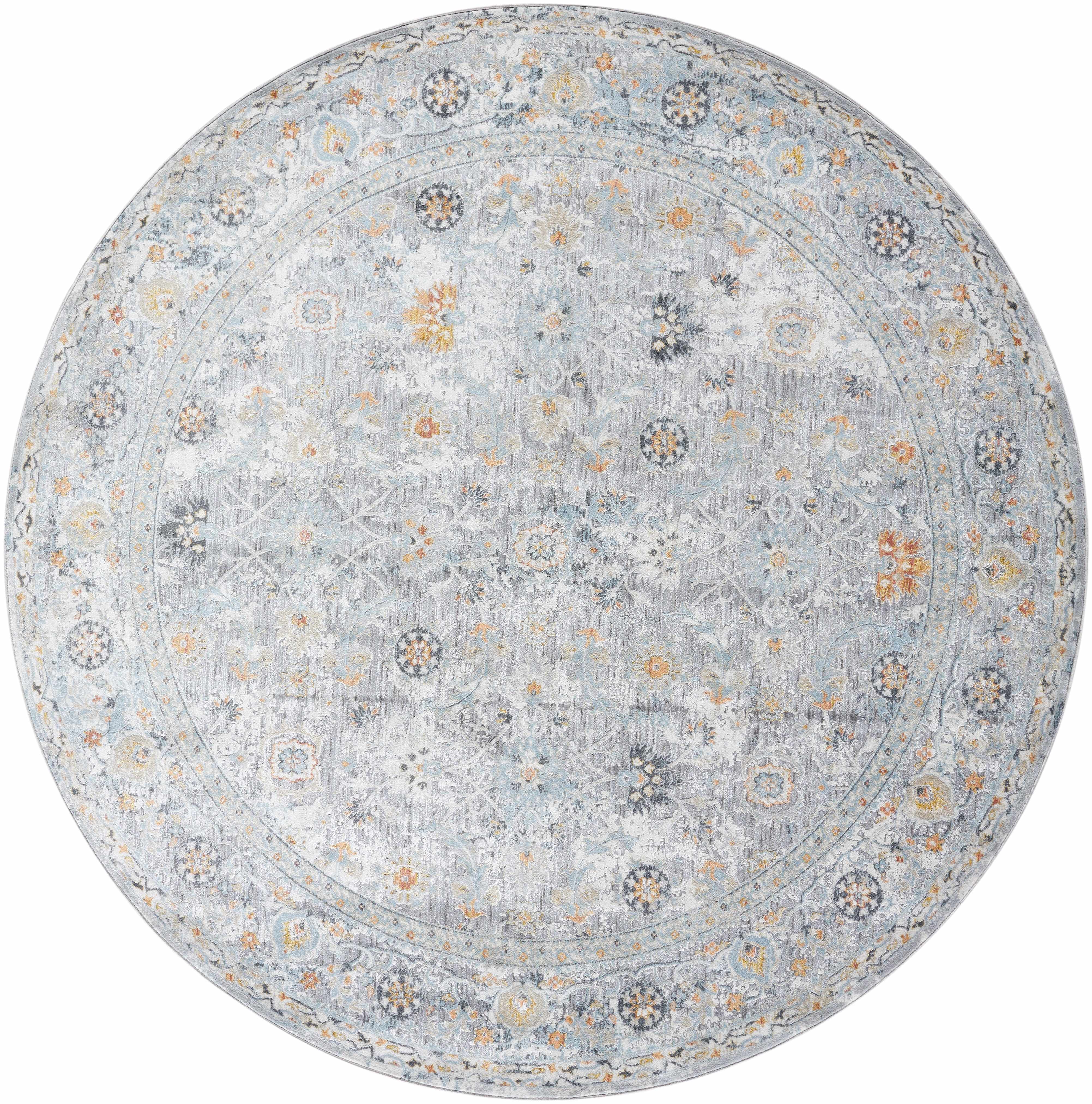 Finn Silver Blue Area Rug - Image 11