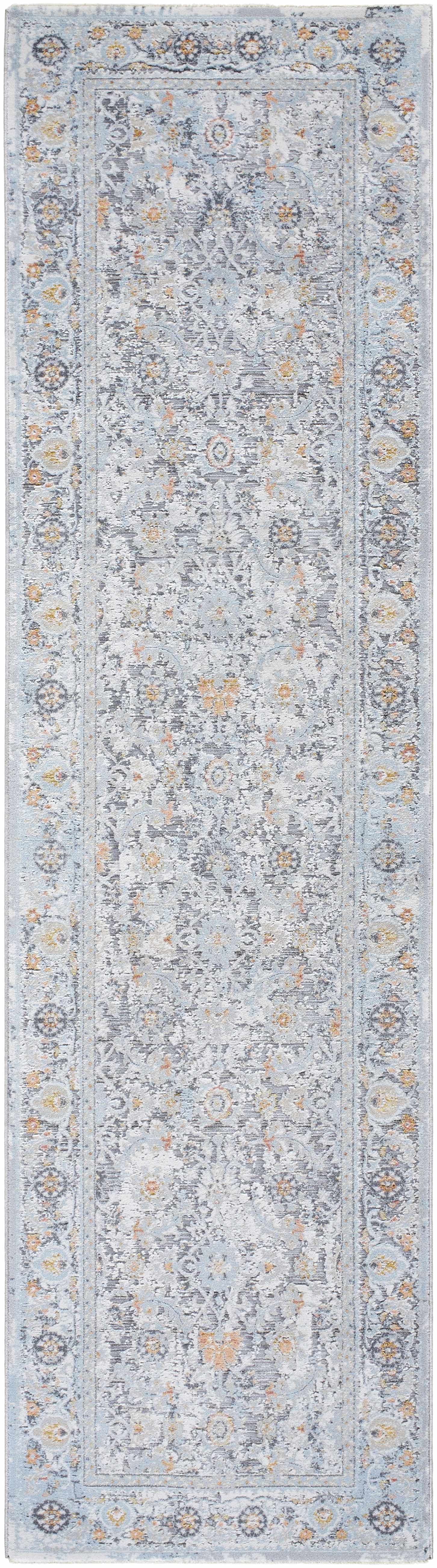 Finn Silver Blue Area Rug - Image 13