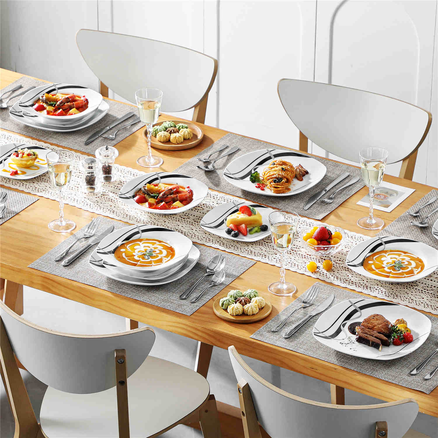 Fiona 18 Piece Dinnerware Set - Image 5