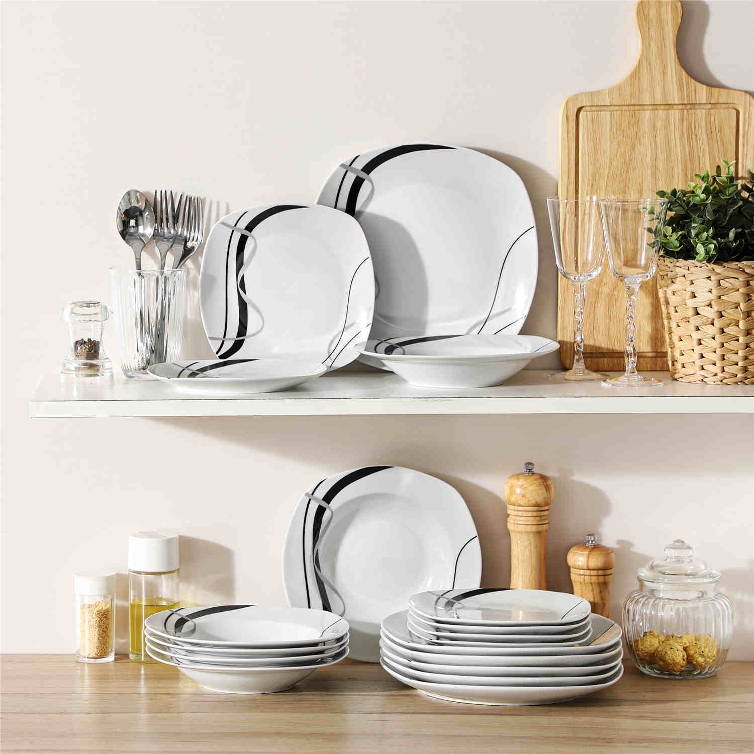 Fiona 18 Piece Dinnerware Set - Image 6