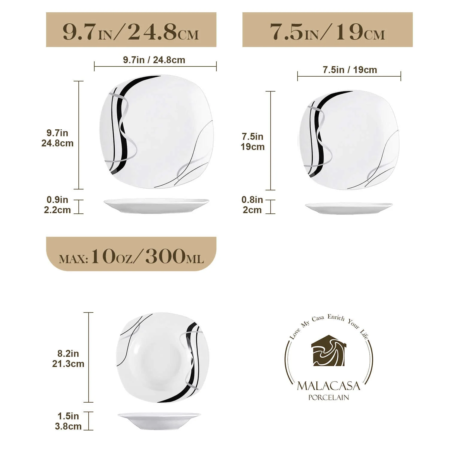 Fiona 18 Piece Dinnerware Set - Image 7