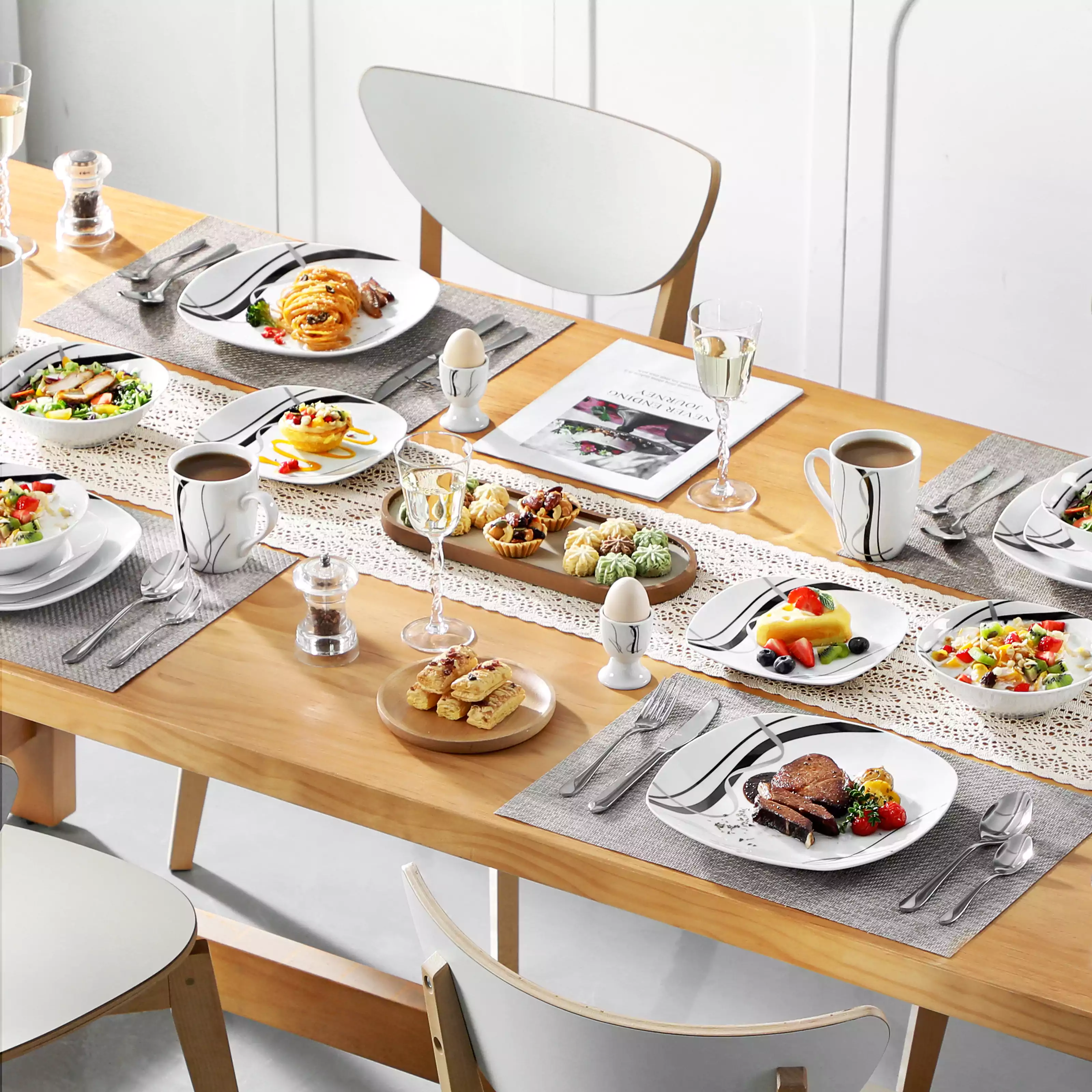 Fiona 20 Piece Dinnerware Set - Image 3