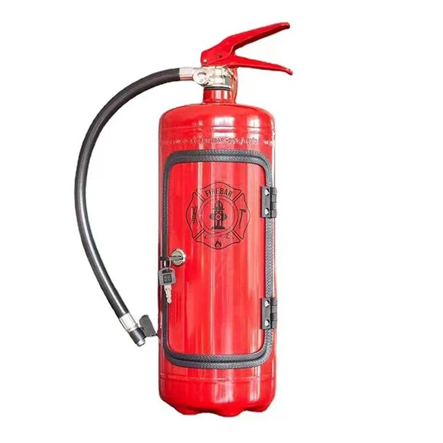 Fire Extinguisher Wine Bottle Holder Decorative Whiskey Champagne Bottle Stand - Image 3