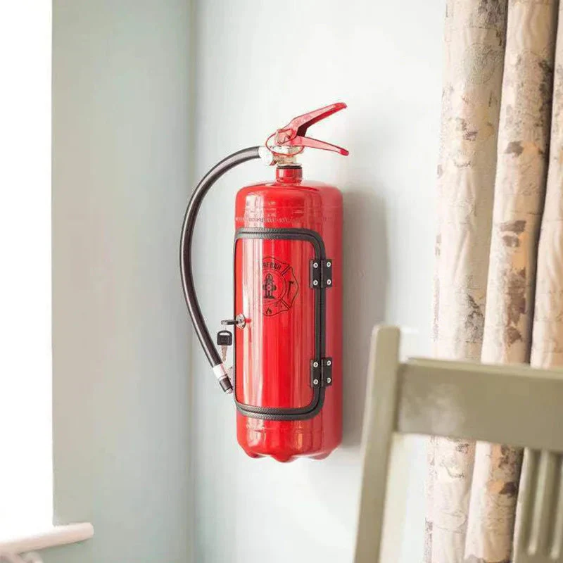Fire Extinguisher Wine Bottle Holder Decorative Whiskey Champagne Bottle Stand - Image 5