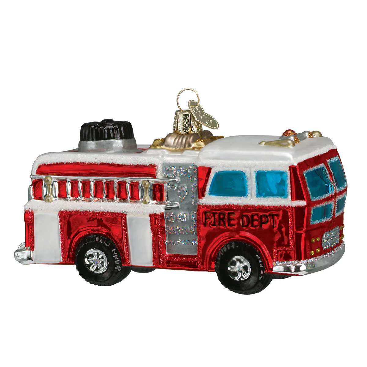 Fire Truck Ornament - Image 3
