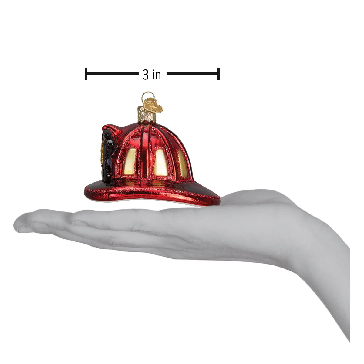 Fireman's Helmet Ornament - Image 6