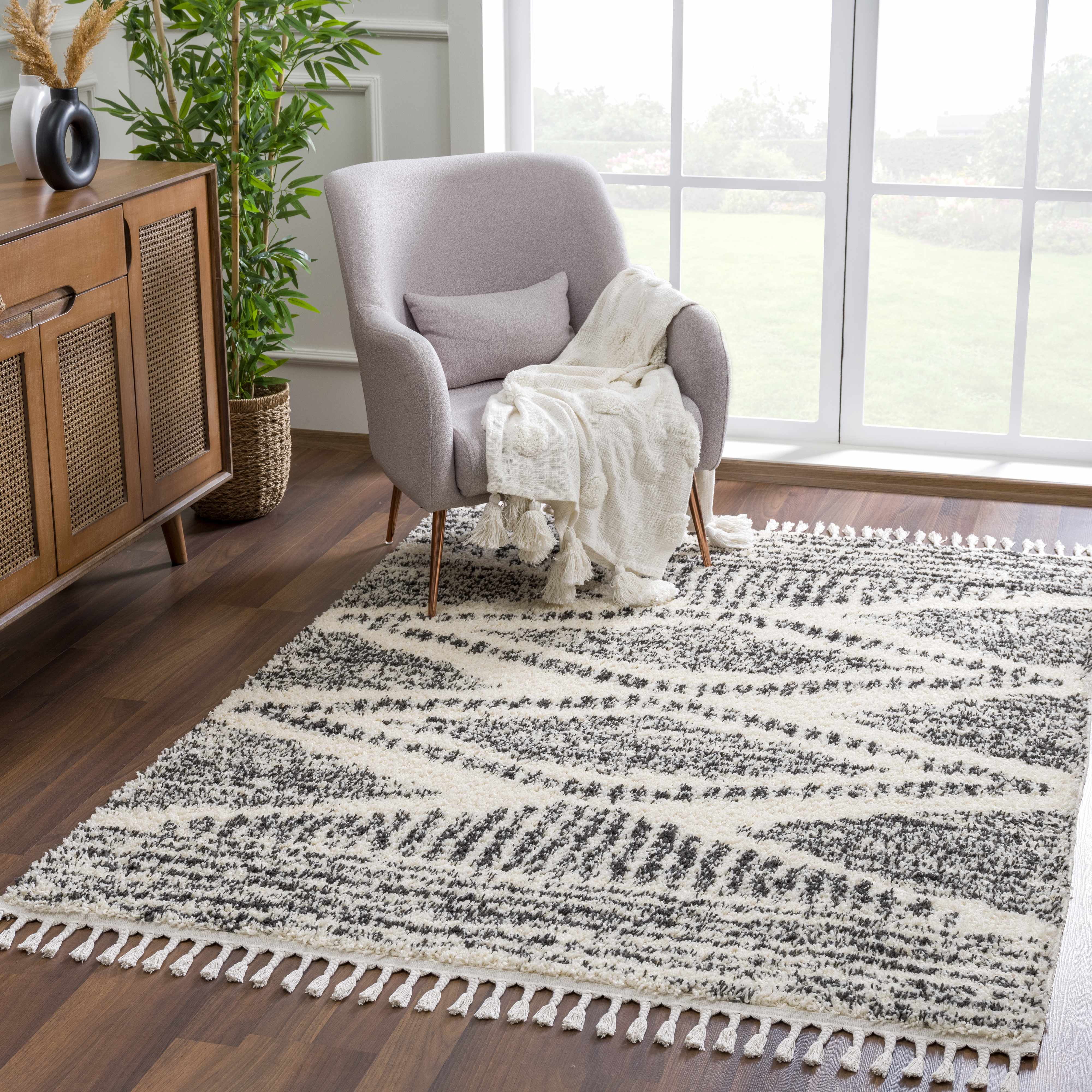 Fishhook Berber Shag Rug - Image 12
