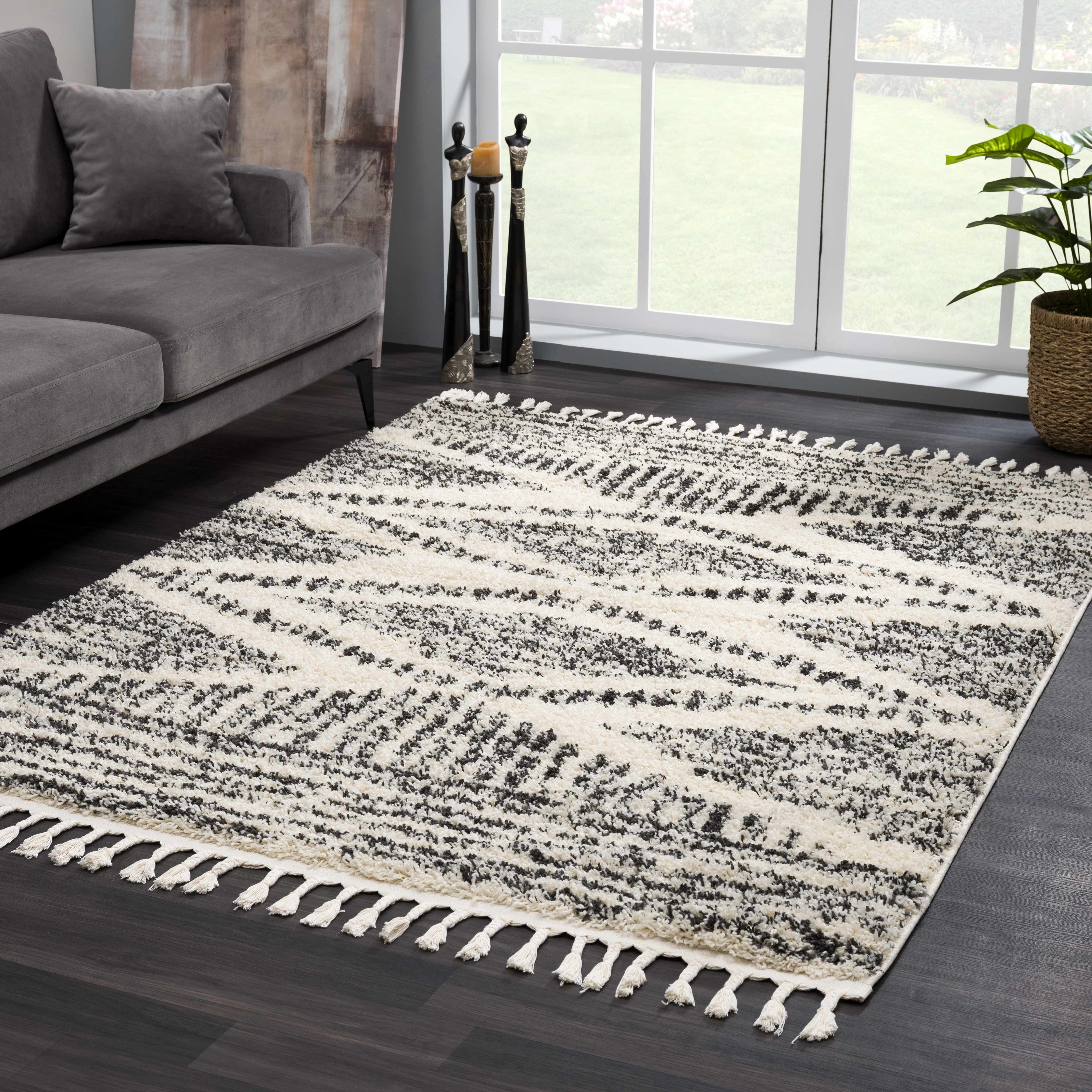 Fishhook Berber Shag Rug - Image 3