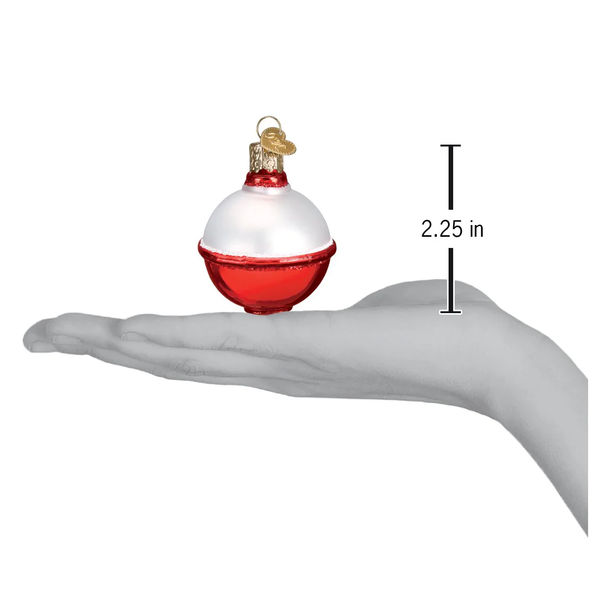 Fishing Bobber Ornament 2.25x2x2 Inches by Old World Christmas - Image 4