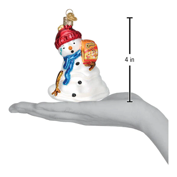 Flamin' Hot Cheetos Snowman Ornament - Image 7