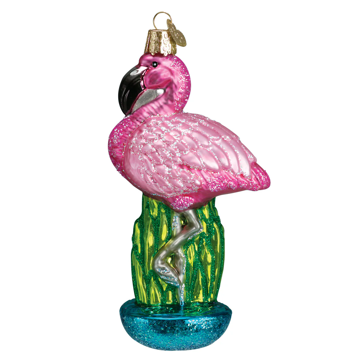 Flamingo Christmas Ornament - Image 3