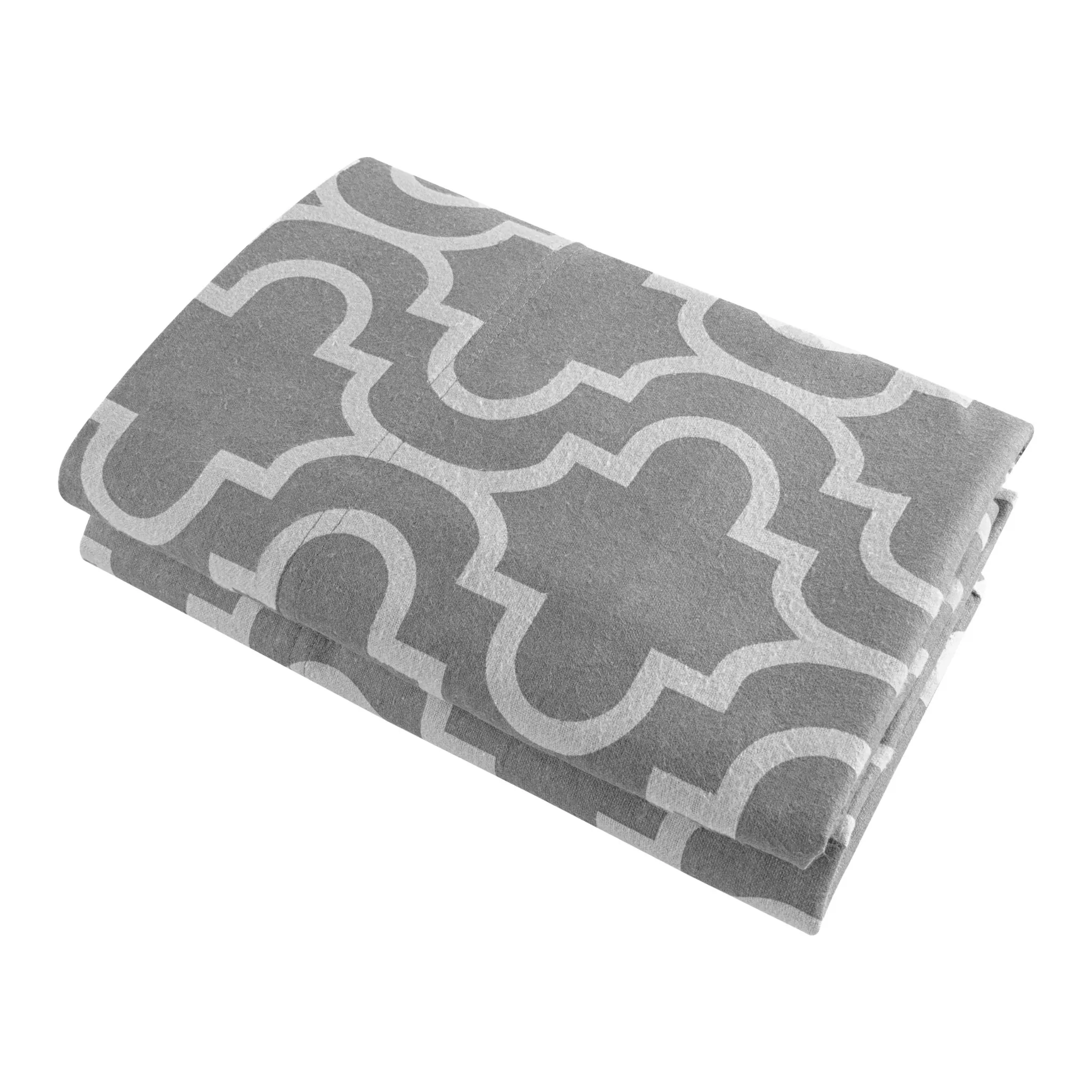 Moroccan Trellis Cotton Flannel 2-Piece Pillowcase Set - Image 3
