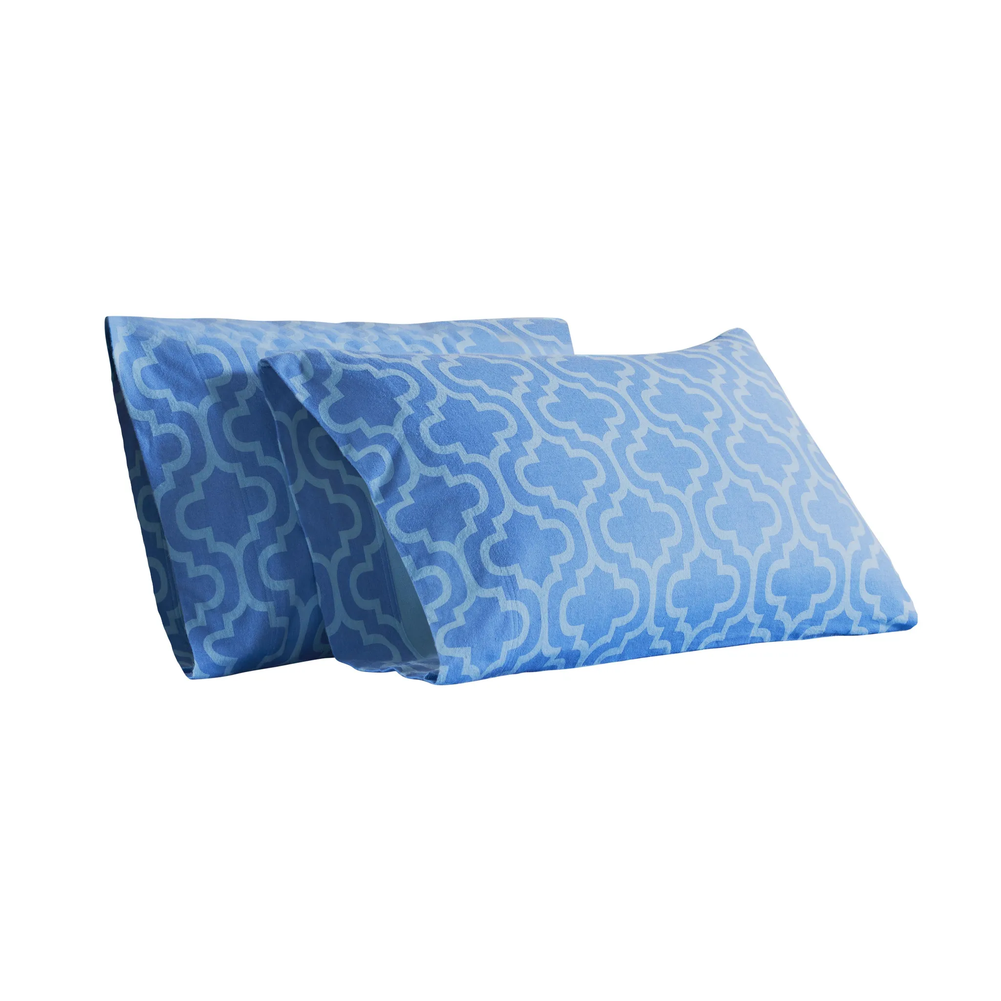 Moroccan Trellis Cotton Flannel 2-Piece Pillowcase Set - Image 7