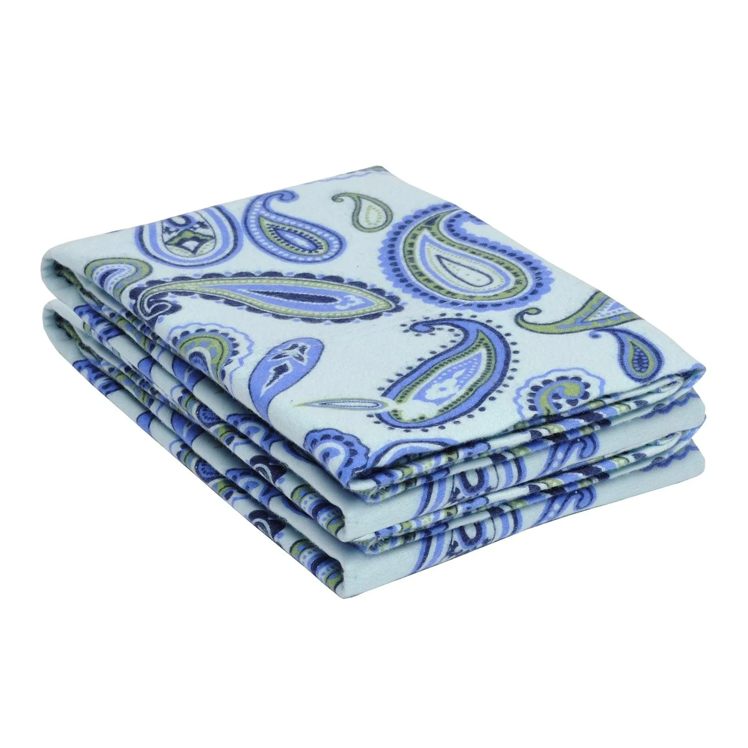100% Cotton Flannel Vintage Paisley Pillowcase Set - Image 10