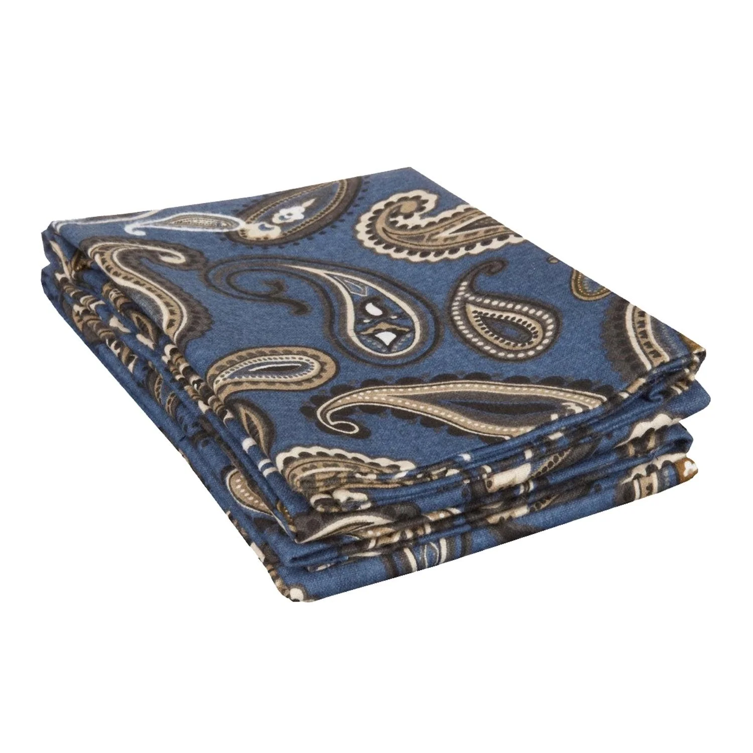 100% Cotton Flannel Vintage Paisley Pillowcase Set - Image 11