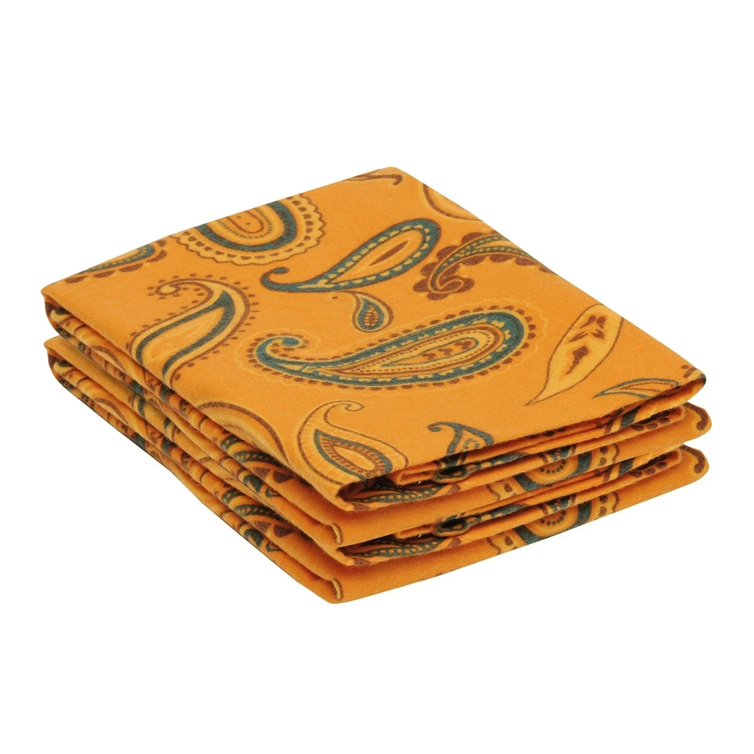 100% Cotton Flannel Vintage Paisley Pillowcase Set - Image 12