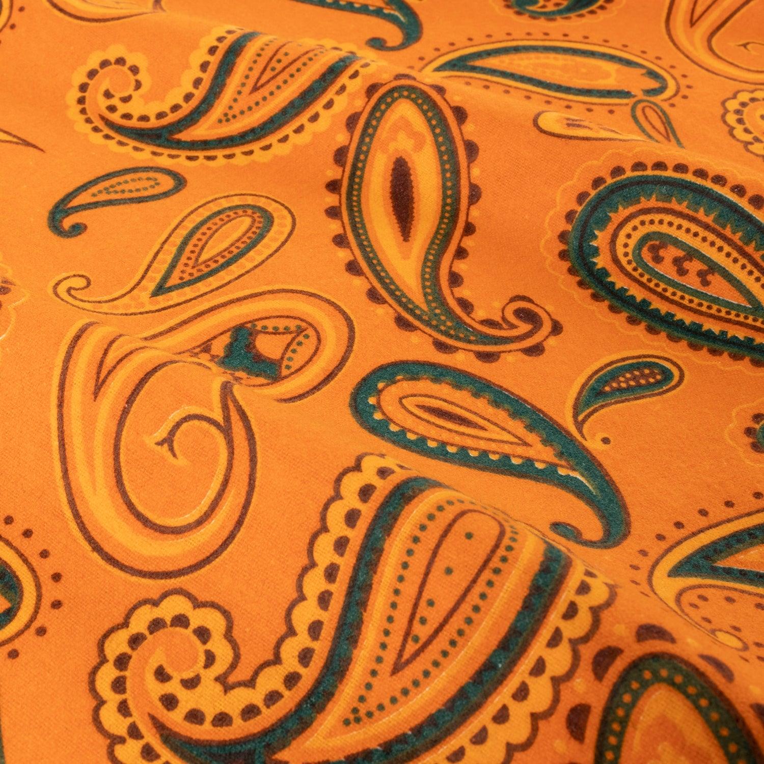 100% Cotton Flannel Vintage Paisley Pillowcase Set - Image 17