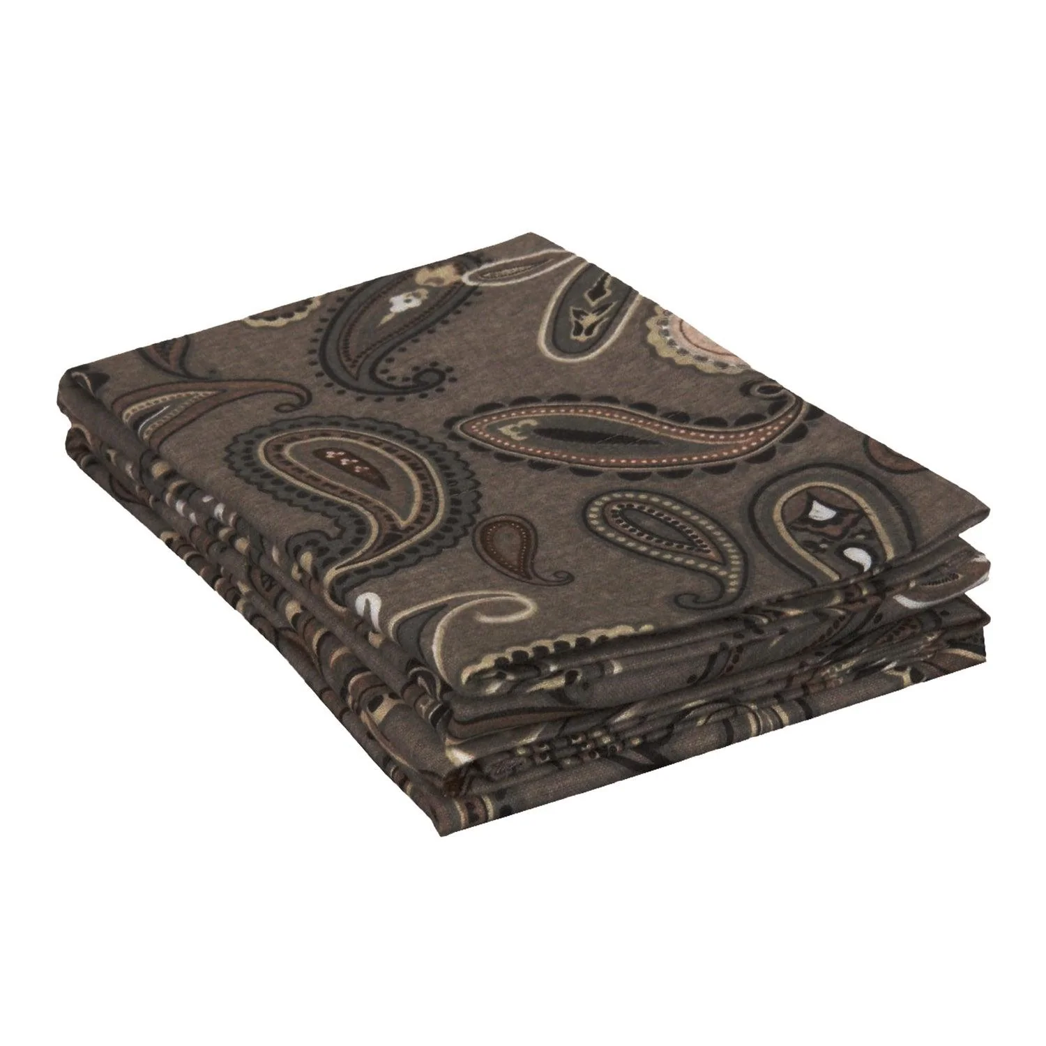 100% Cotton Flannel Vintage Paisley Pillowcase Set - Image 8