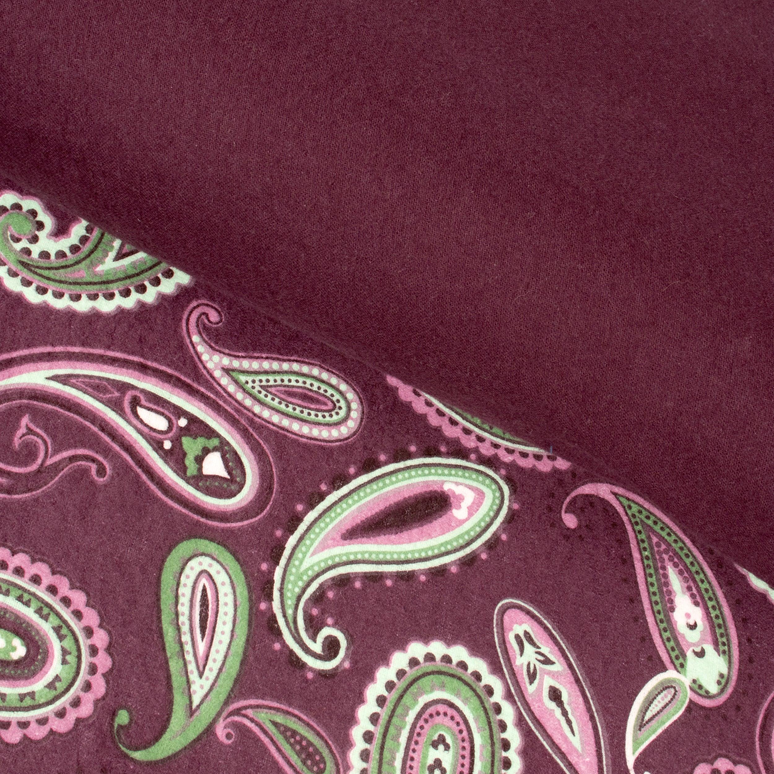 100% Cotton Flannel Paisley Luxury Duvet Cover Set - Image 23