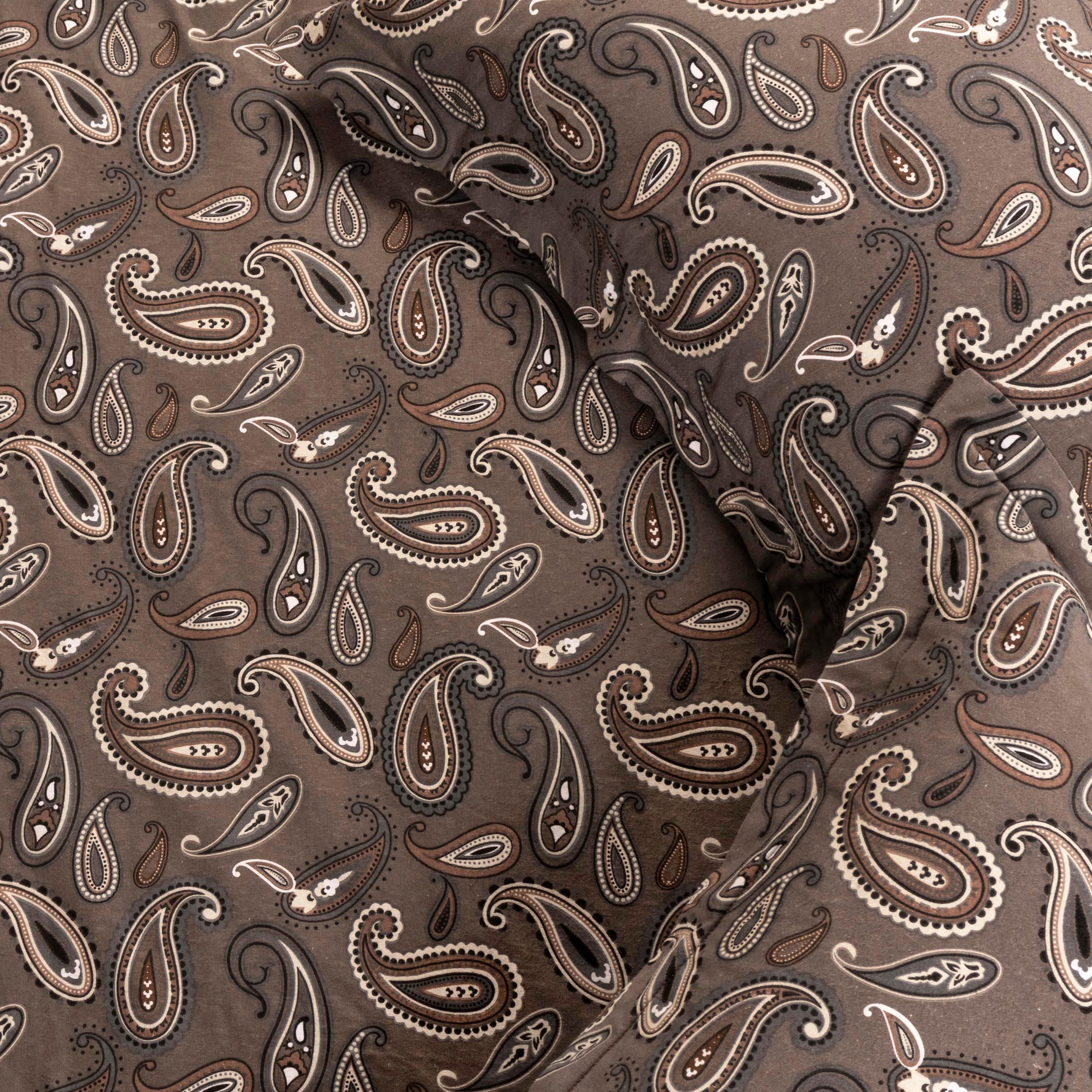 100% Cotton Flannel Paisley Luxury Duvet Cover Set - Image 27