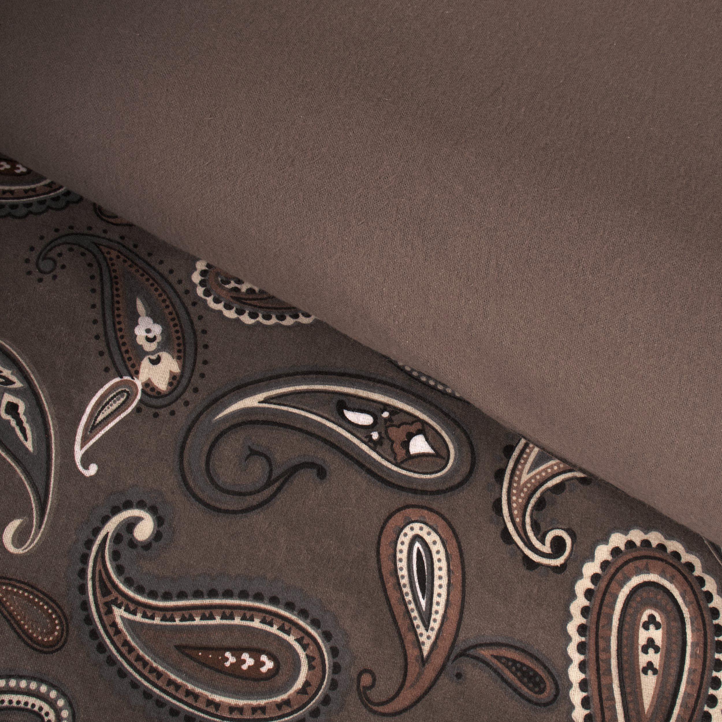 100% Cotton Flannel Paisley Luxury Duvet Cover Set - Image 29