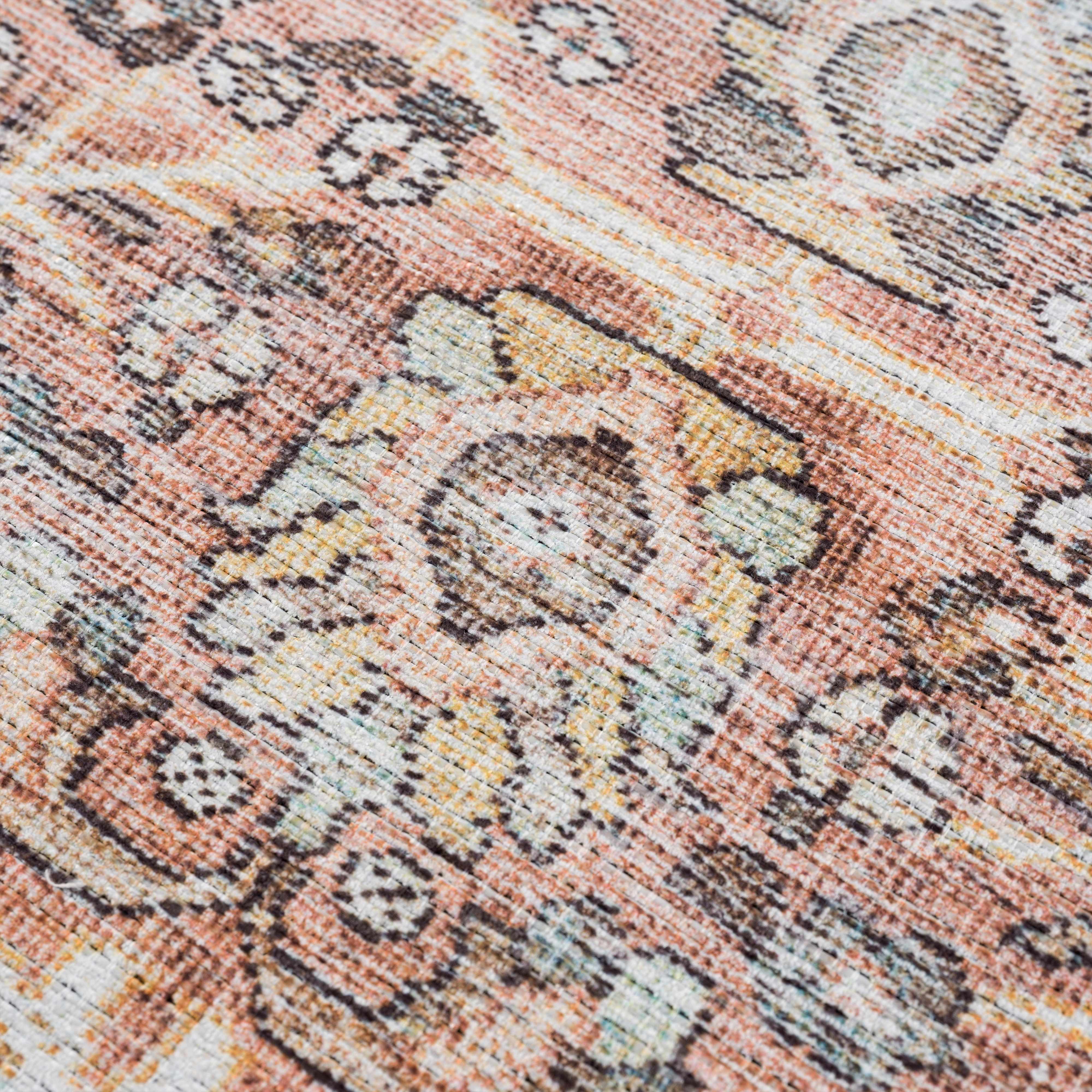Flat Pile Urpi Red Washable Rug - Clearance - Image 13