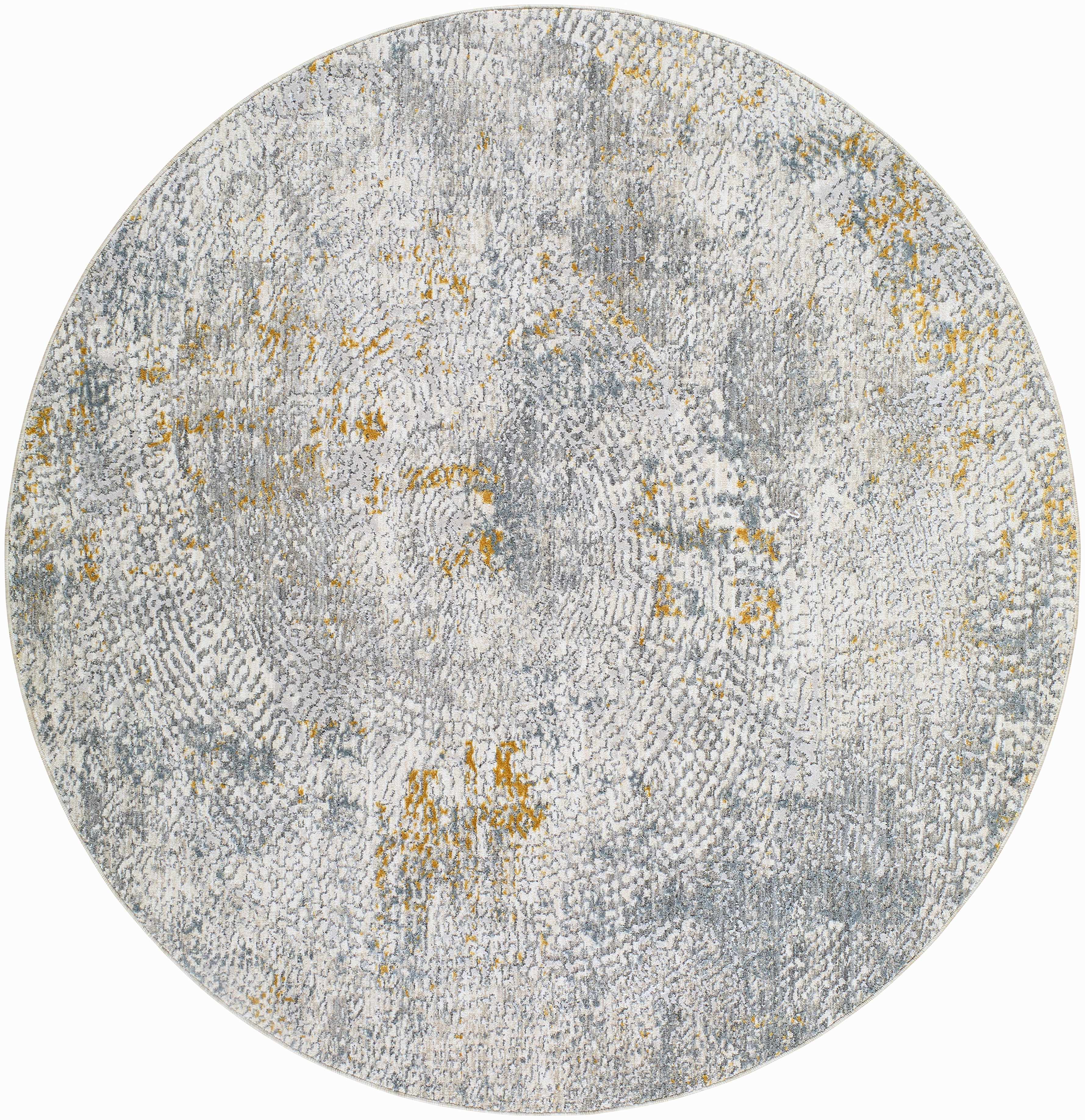 Fleur Textured Rug with Fringes - Image 6