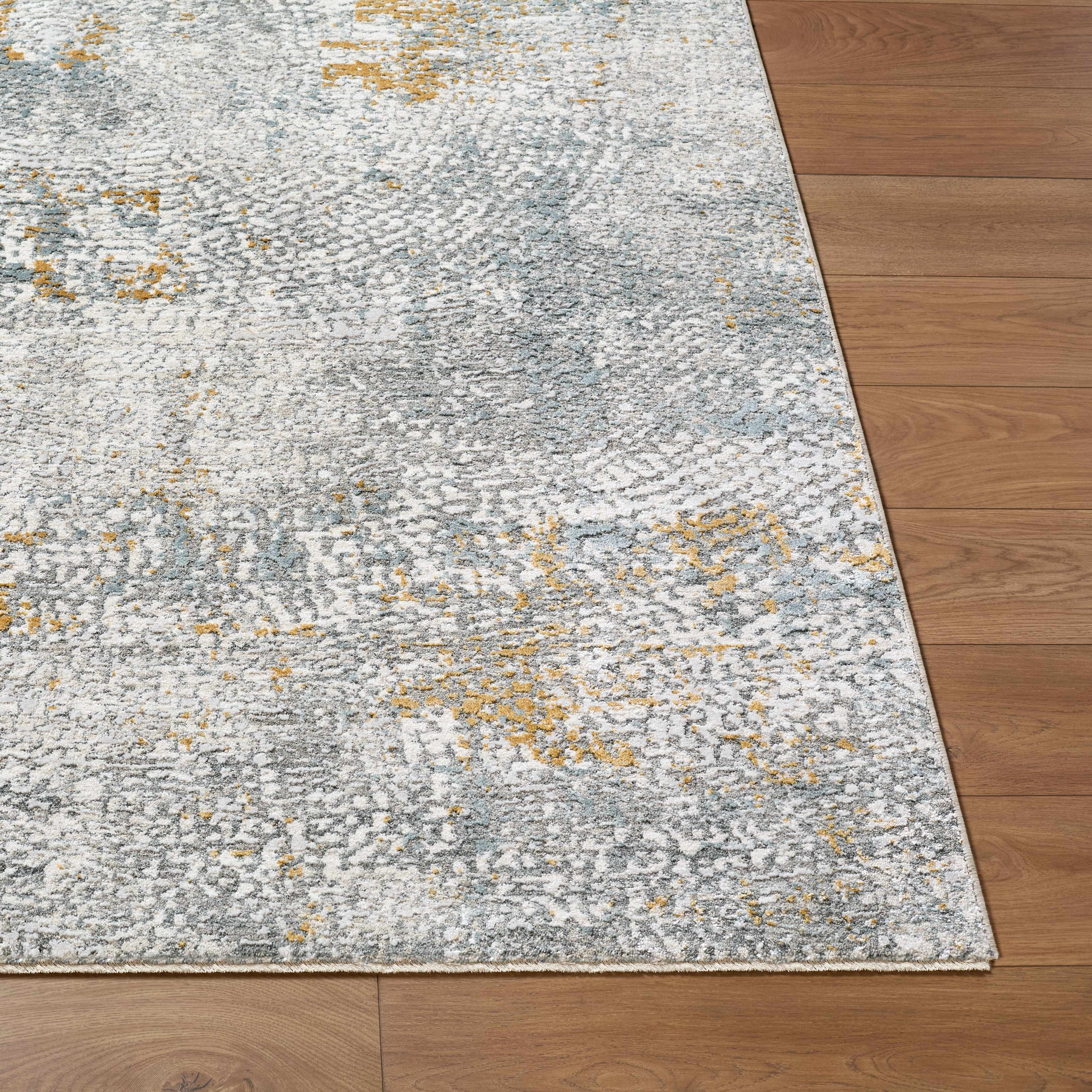 Fleur Textured Rug with Fringes - Image 7