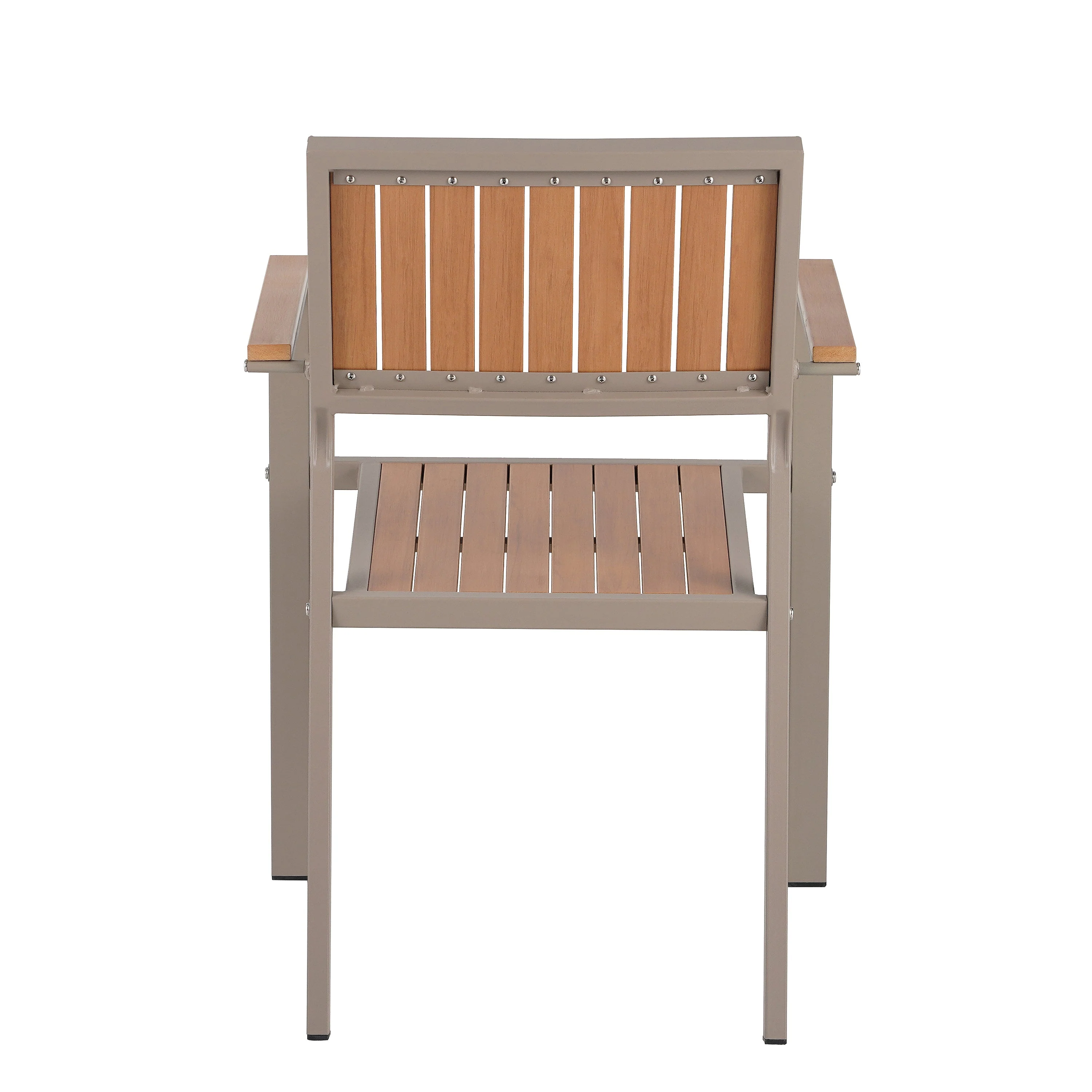 Flexible Outdoor Dining Set with Extendable Table and Six Chairs - Image 13