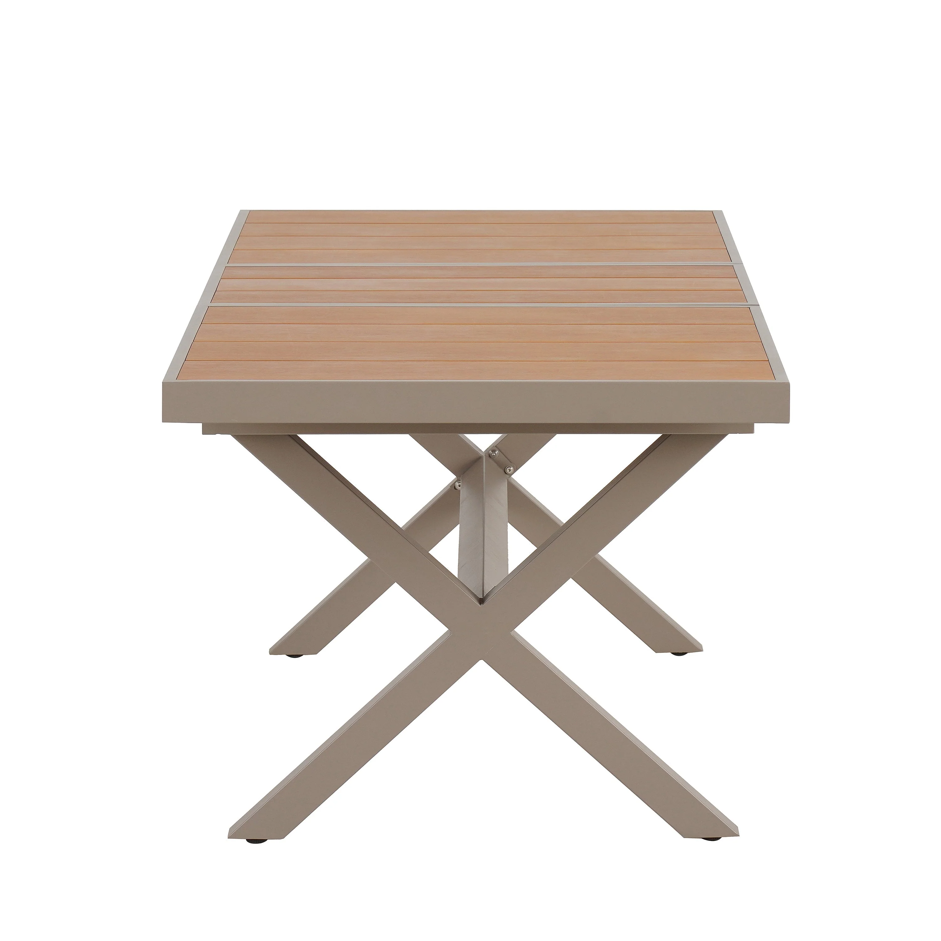 Flexible Outdoor Dining Set with Extendable Table and Six Chairs - Image 18