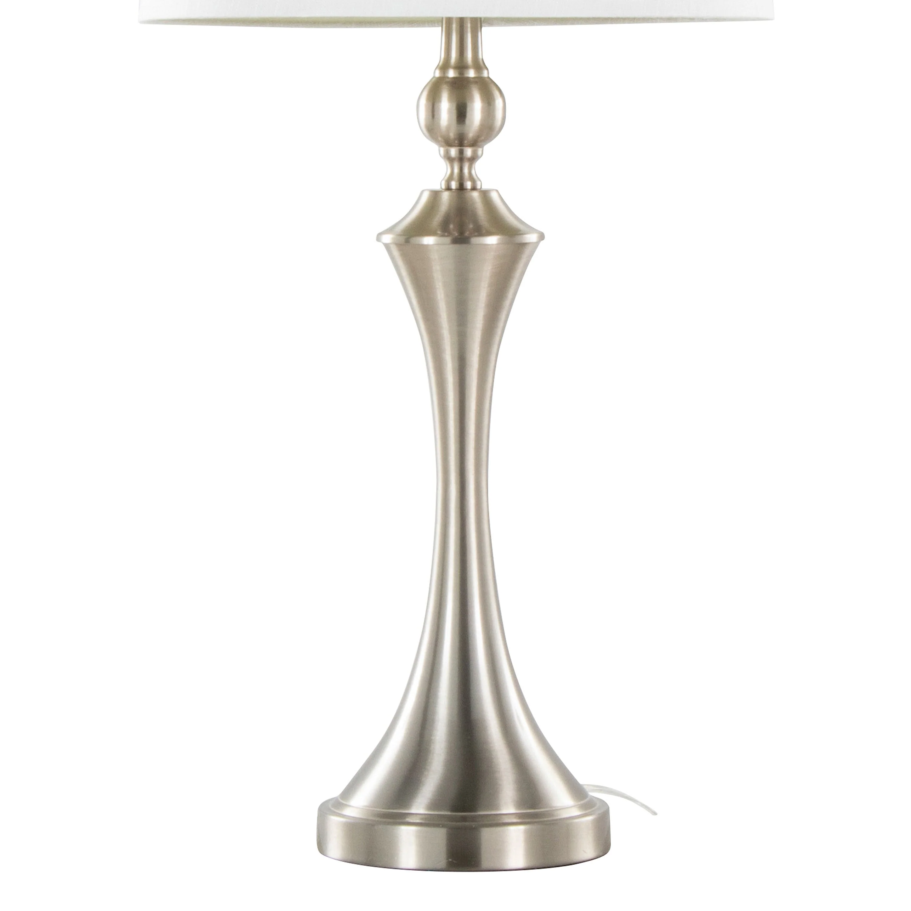Flint 30" Contemporary Metal Table Lamp with USB Port - Image 4