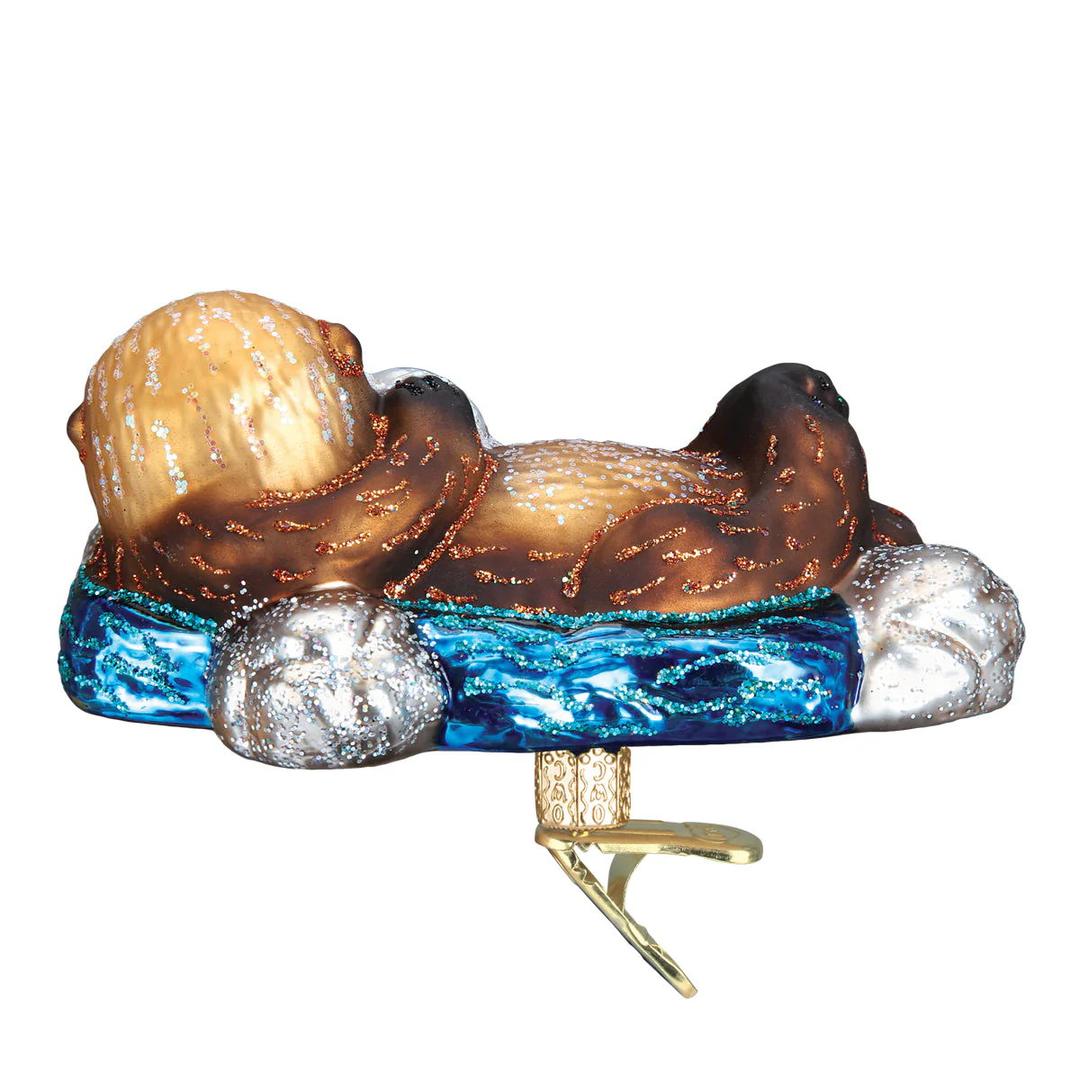 Floating Sea Otter Ornament - Image 4