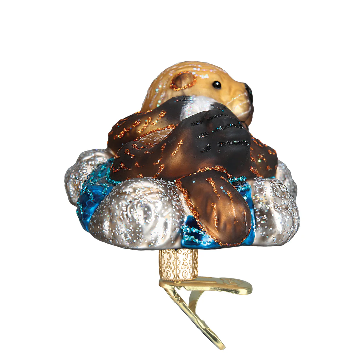 Floating Sea Otter Ornament - Image 5