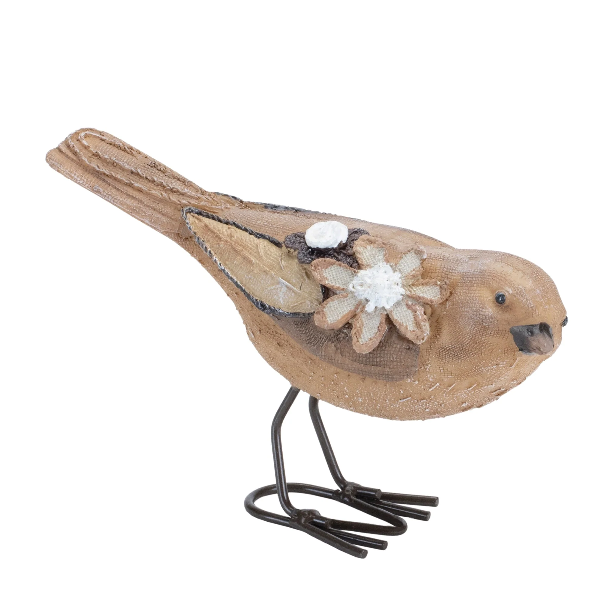 Floral Bird Figurine (Set of 2) - Image 2
