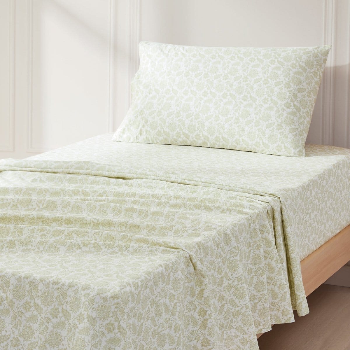 Floral Jacobean Cotton Sheet Set - Image 3