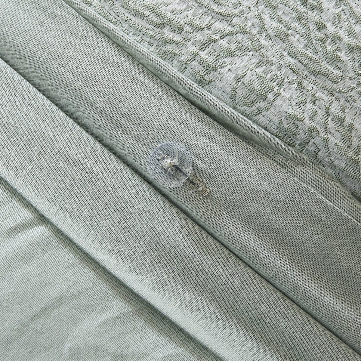 Floral Jacobean Gauze Jacquard Duvet Cover Set - Image 15