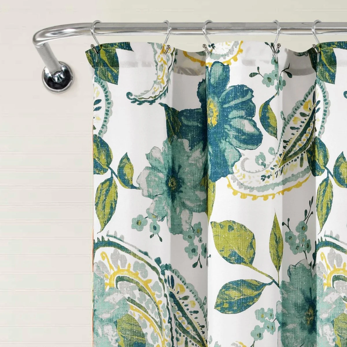 Floral Paisley Shower Curtain - Image 3