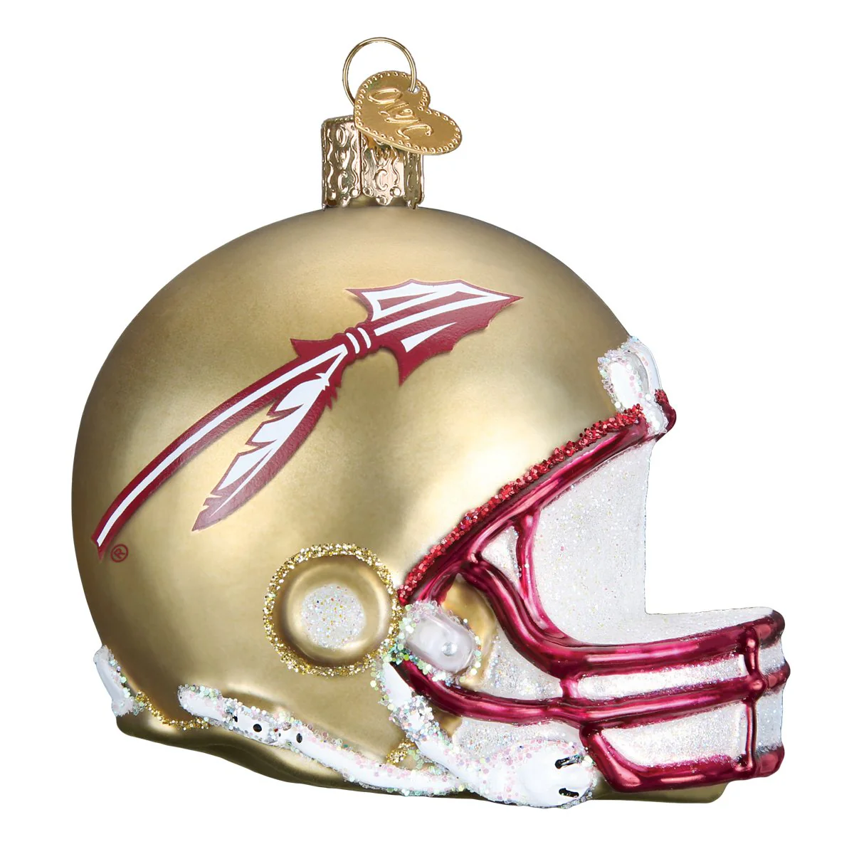 Florida State Helmet Christmas Ornament - Image 3