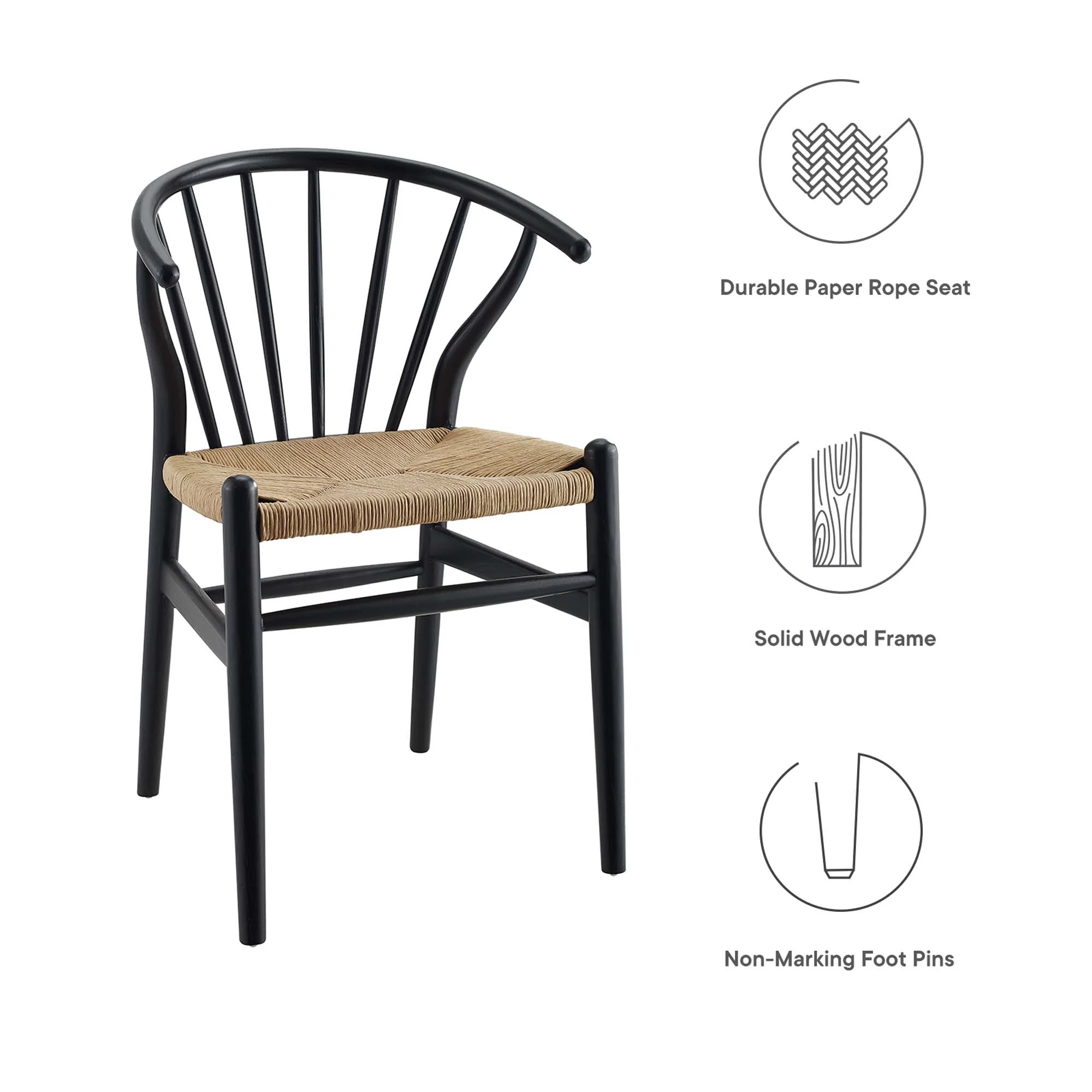 Flourish Spindle Wood Dining Side Chair by Modway - Image 19