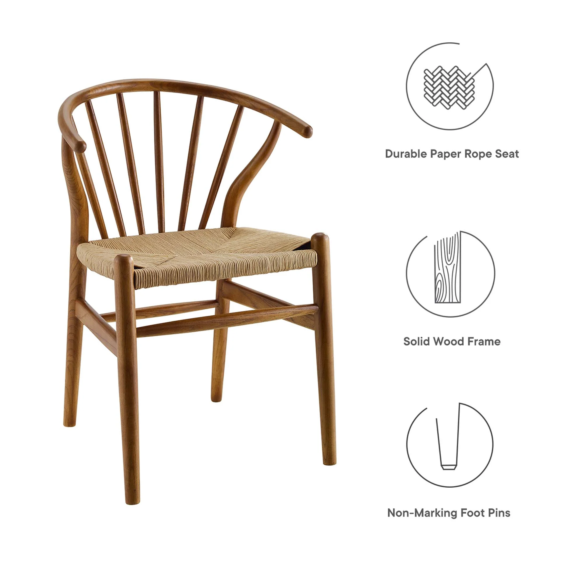 Flourish Spindle Wood Dining Side Chair by Modway - Image 2