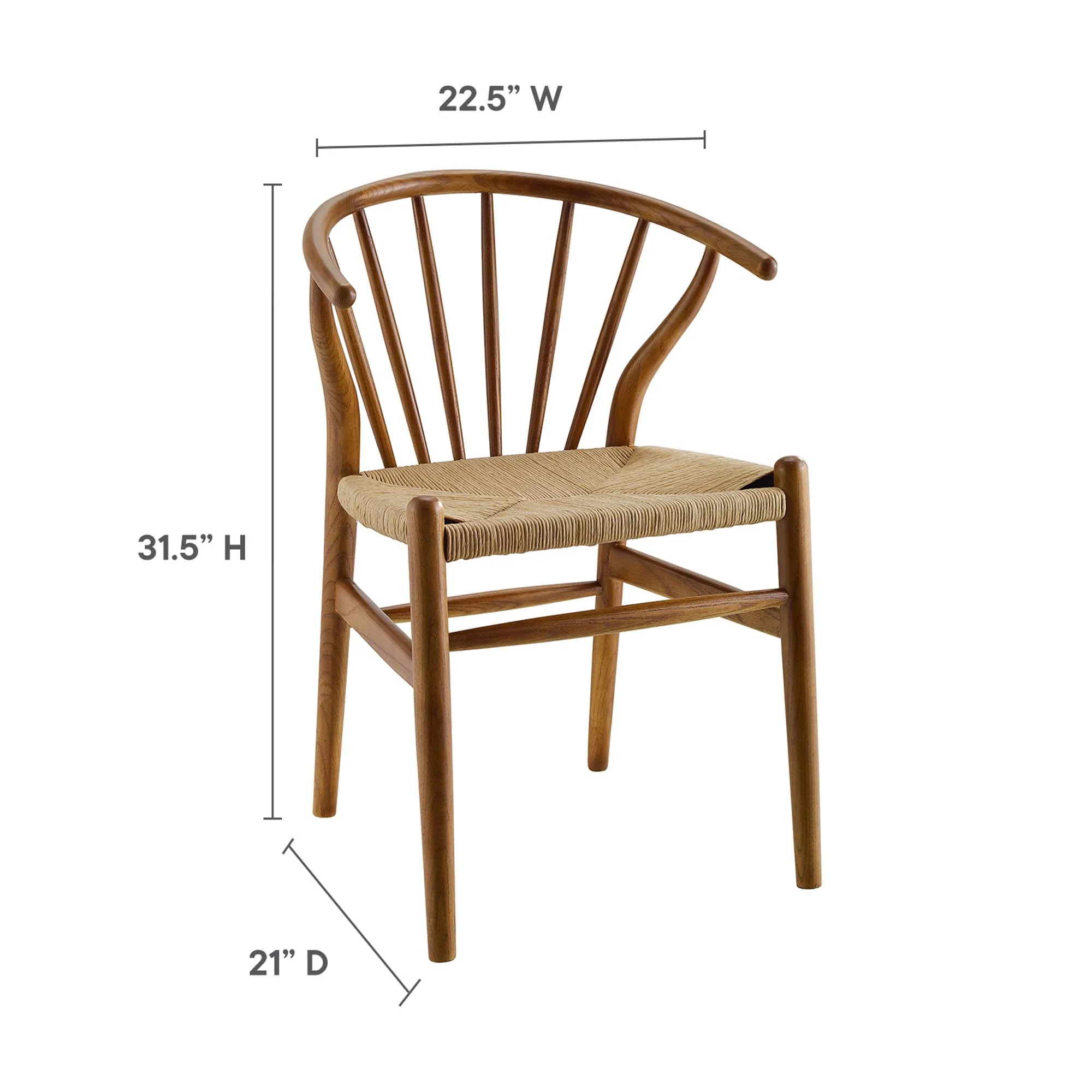Flourish Spindle Wood Dining Side Chair by Modway - Image 3